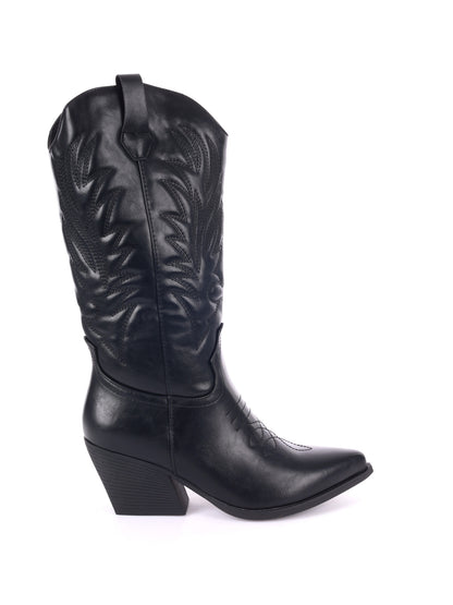 Clyo' RQY16 Black, stivaletti da donna neri