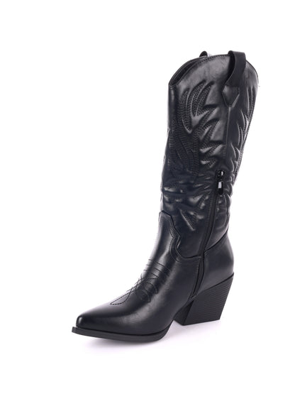 Clyo' RQY16 Black, stivaletti da donna neri