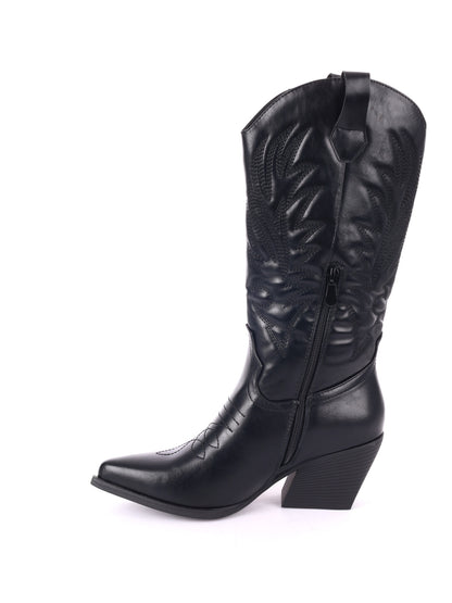 Clyo' RQY16 Black, stivaletti da donna neri