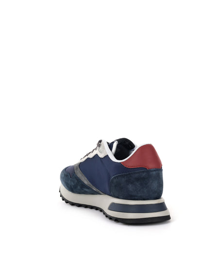 SNEAKERS RYDER BLAUER DA UOMO BLU-ROSSO
