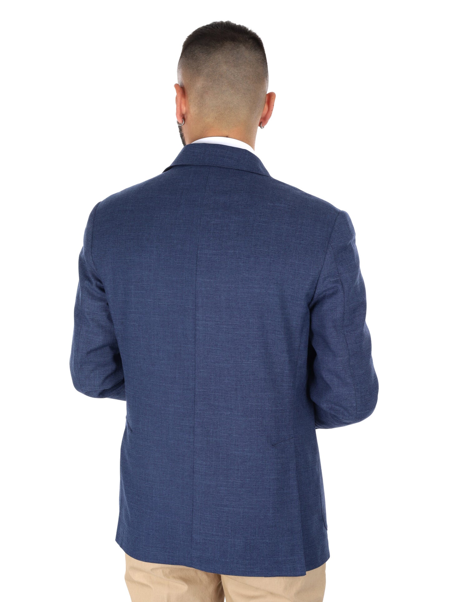 Giacca da uomo Fb Drop 4 blu, elegante e versatile