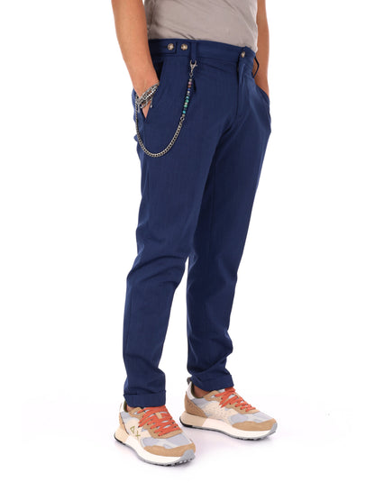 FB pantaloni da uomo blu della collezione Primavera-Estate 26
