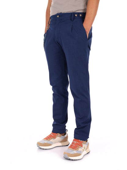 FB pantaloni da uomo blu della collezione Primavera-Estate 26