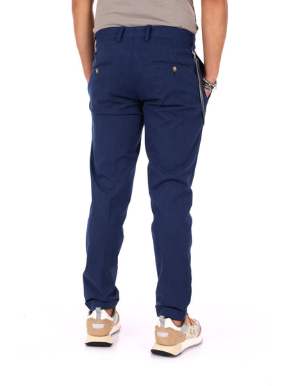 FB pantaloni da uomo blu della collezione Primavera-Estate 26