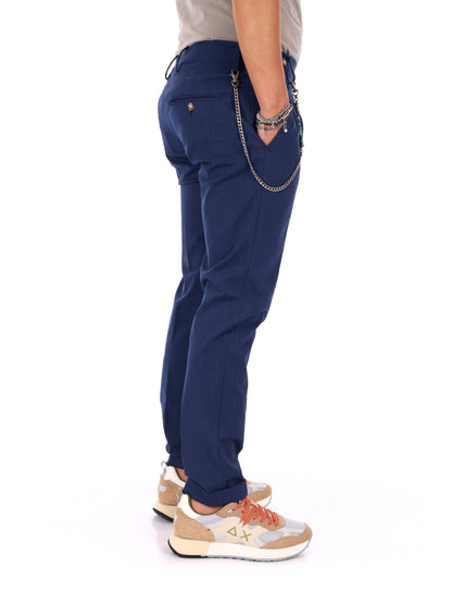 FB pantaloni da uomo blu della collezione Primavera-Estate 26