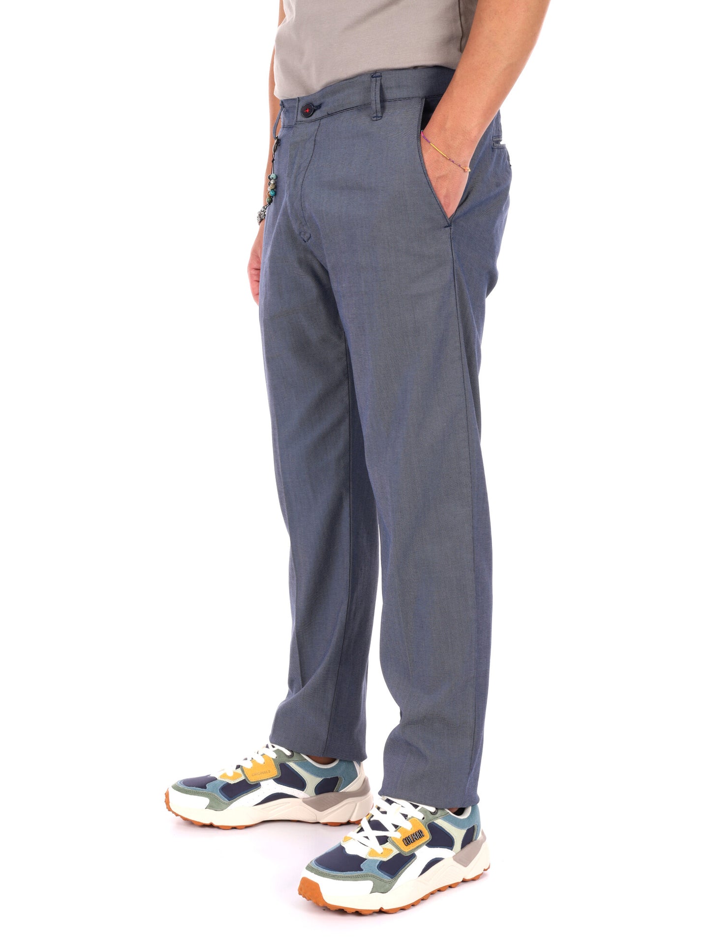 Pantaloni casual FB S1290 da uomo in blu per uso civile