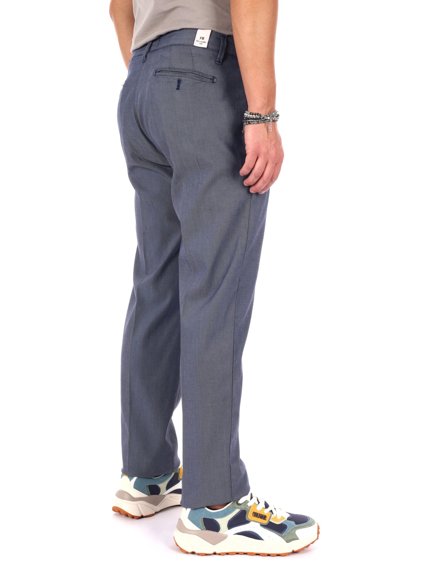 Pantaloni casual FB S1290 da uomo in blu per uso civile