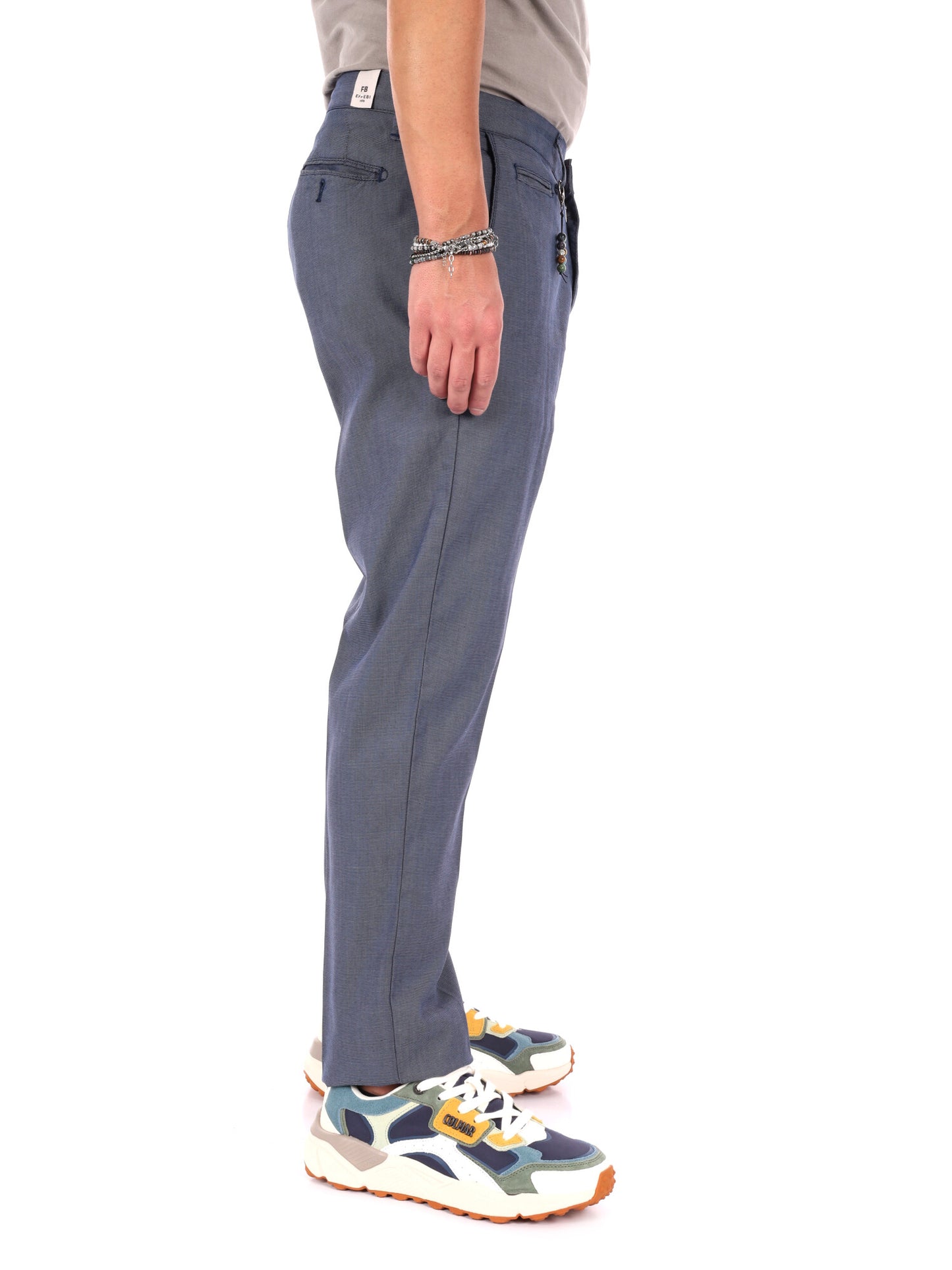 Pantaloni casual FB S1290 da uomo in blu per uso civile