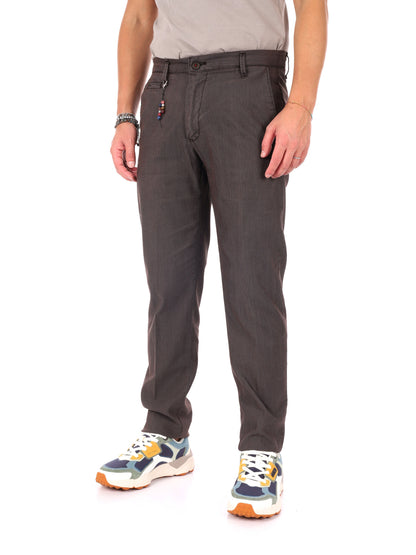 Pantaloni casual da uomo FB modello S1290 color marrone