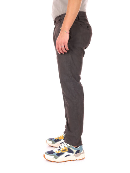 Pantaloni casual da uomo FB modello S1290 color marrone
