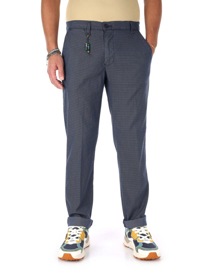 Pantaloni FB S1292 blu uomo per un look casual e versatile