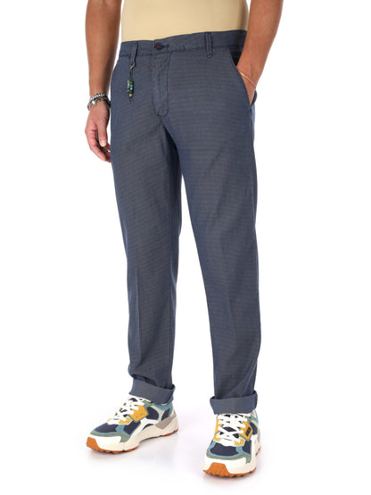 Pantaloni FB S1292 blu uomo per un look casual e versatile