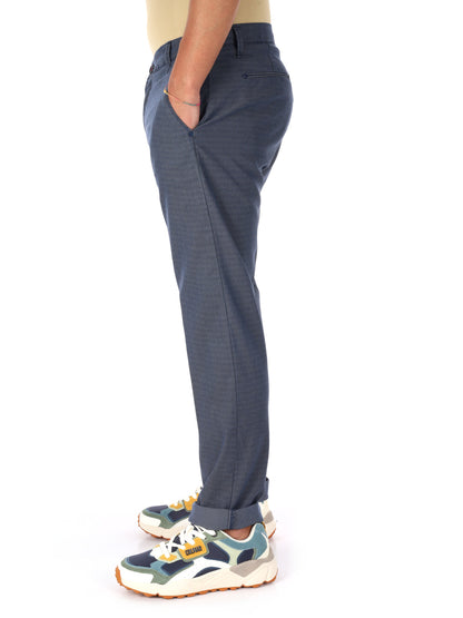 Pantaloni FB S1292 blu uomo per un look casual e versatile