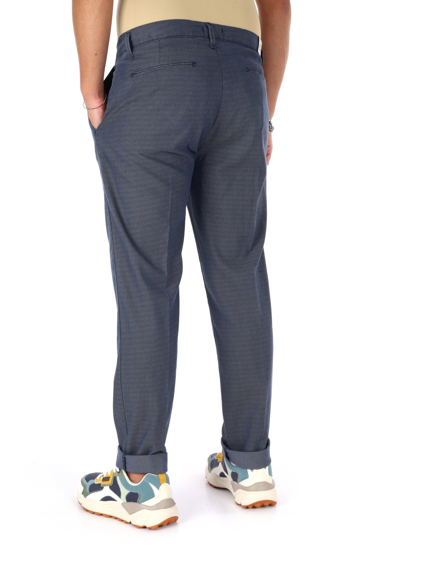Pantaloni FB S1292 blu uomo per un look casual e versatile