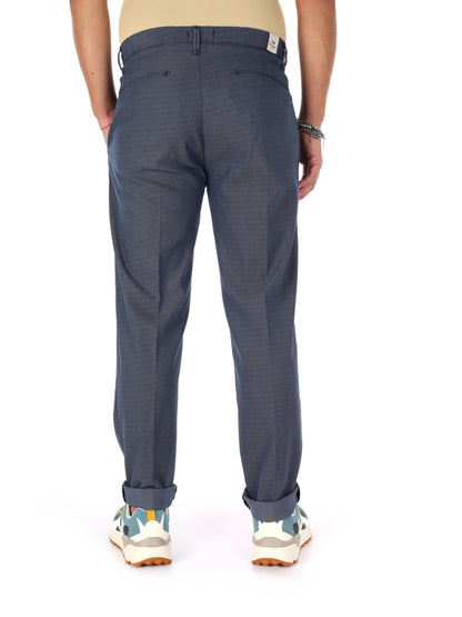Pantaloni FB S1292 blu uomo per un look casual e versatile