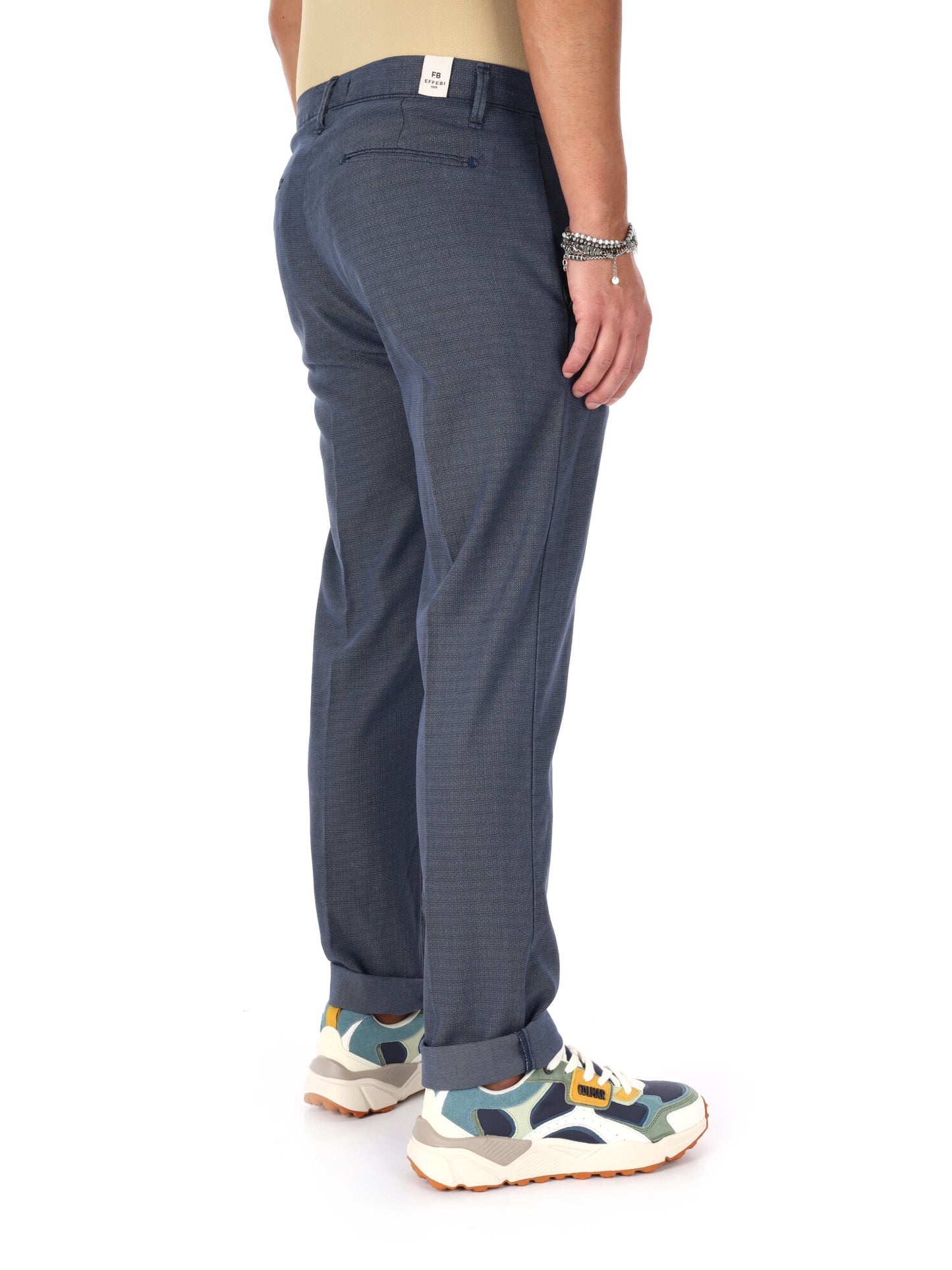 Pantaloni FB S1292 blu uomo per un look casual e versatile