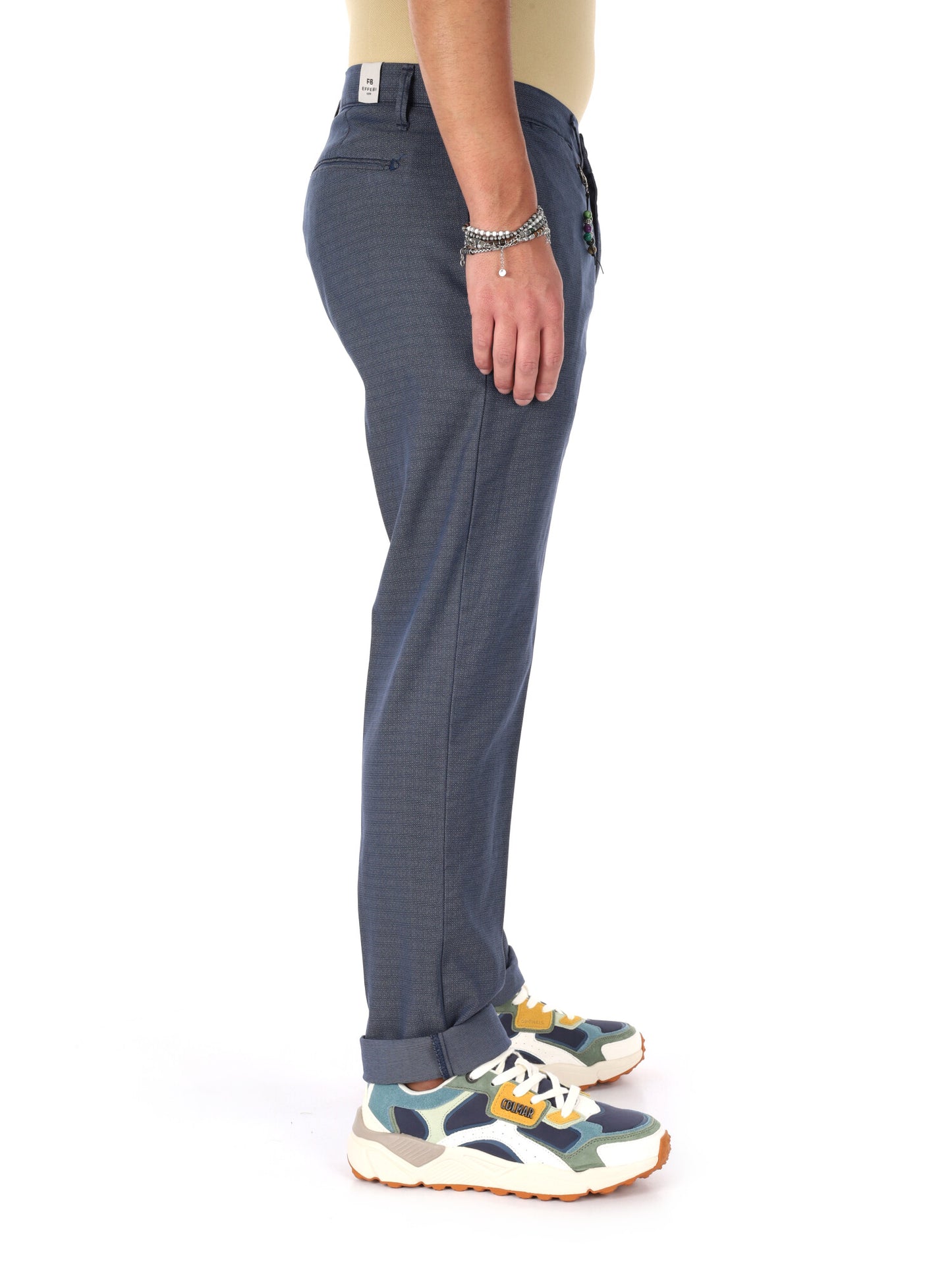 Pantaloni FB S1292 blu uomo per un look casual e versatile