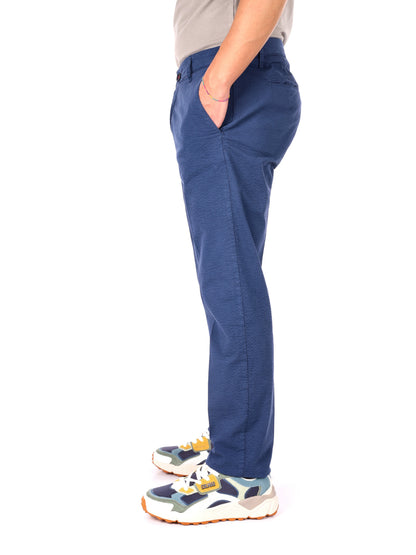 Pantaloni FB S1295 uomo in blu per un look casual primaverile