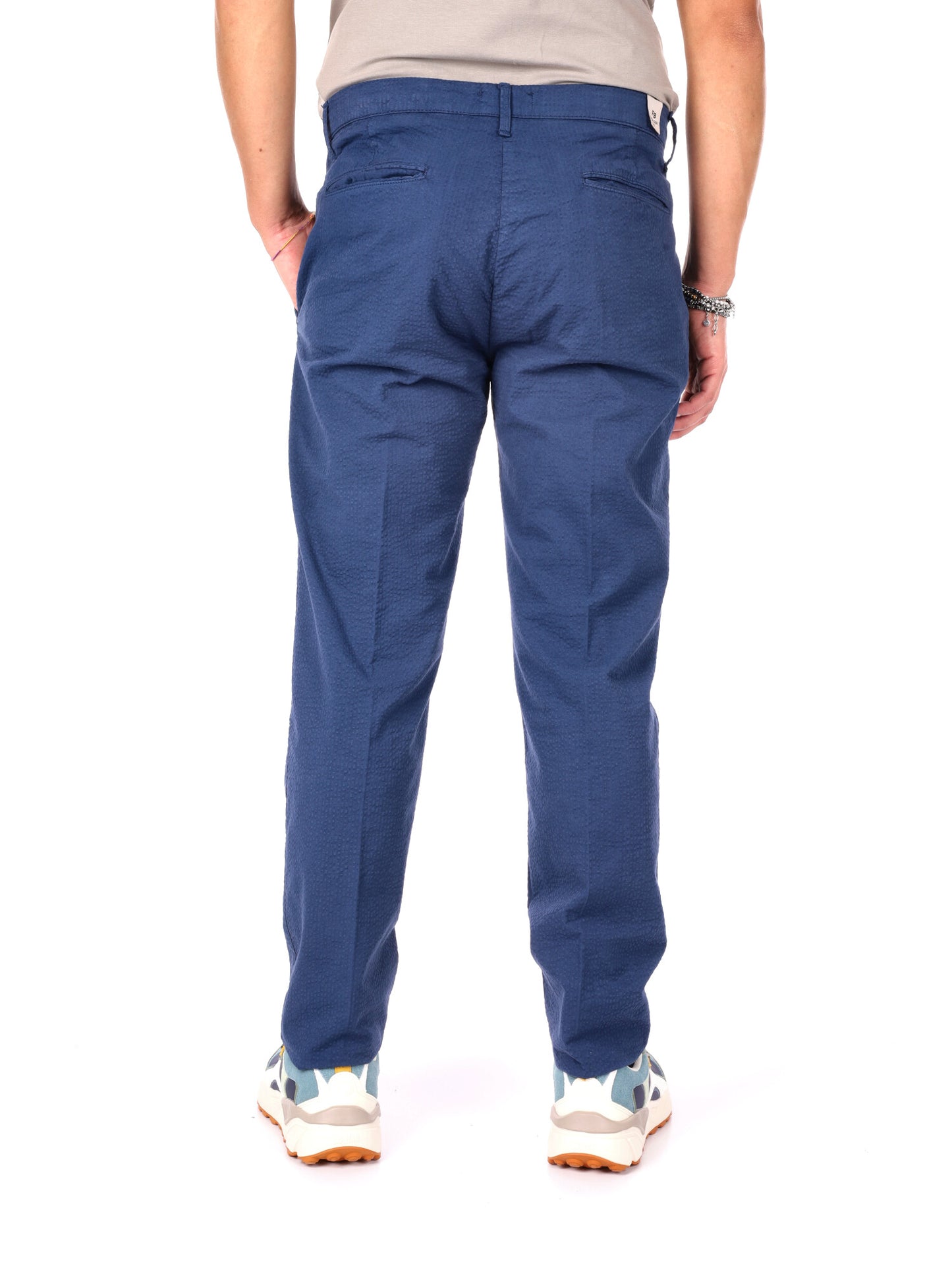 Pantaloni FB S1295 uomo in blu per un look casual primaverile