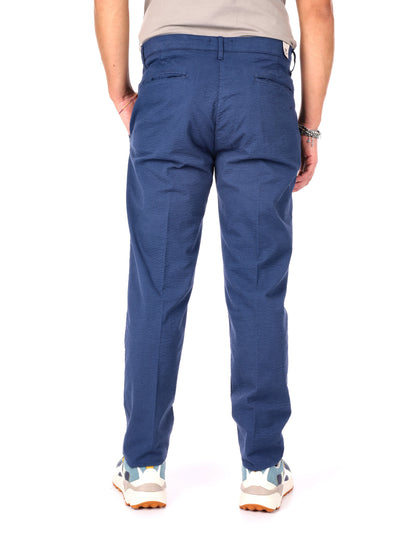 Pantaloni FB S1295 uomo in blu per un look casual primaverile