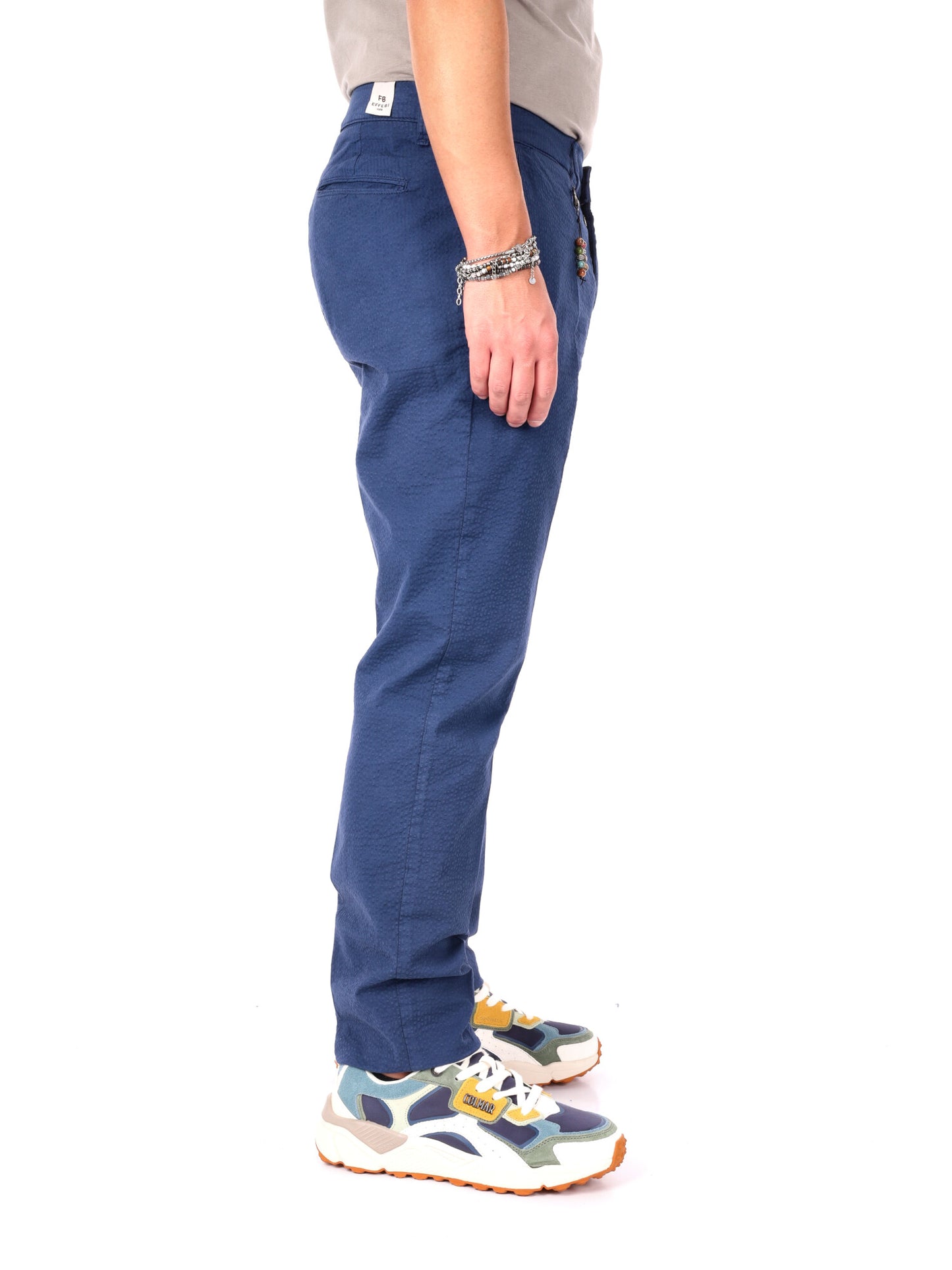 Pantaloni FB S1295 uomo in blu per un look casual primaverile