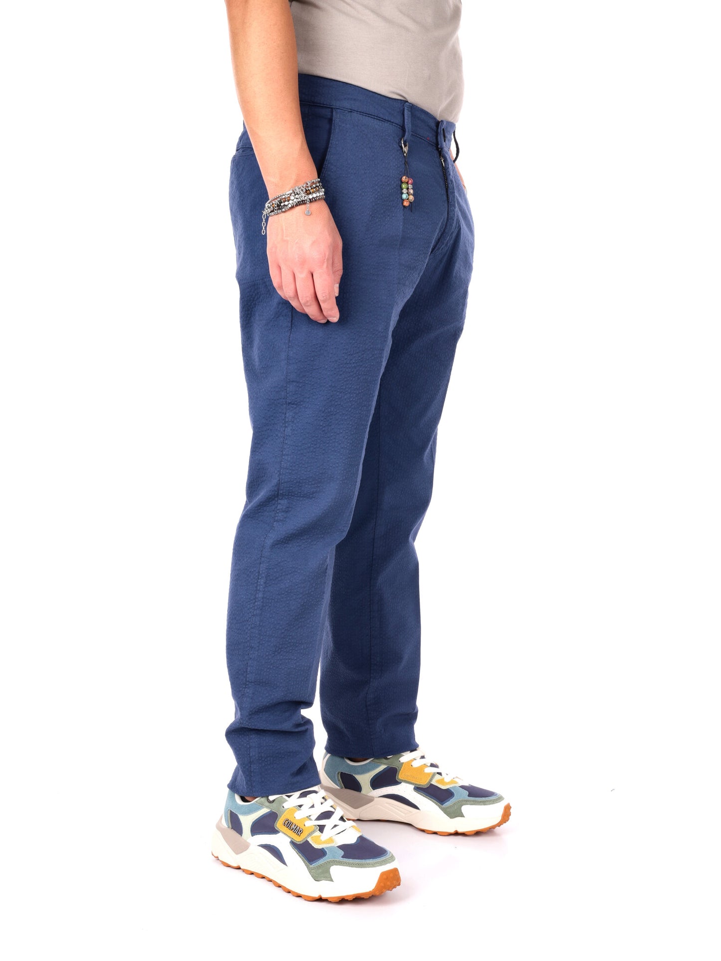 Pantaloni FB S1295 uomo in blu per un look casual primaverile