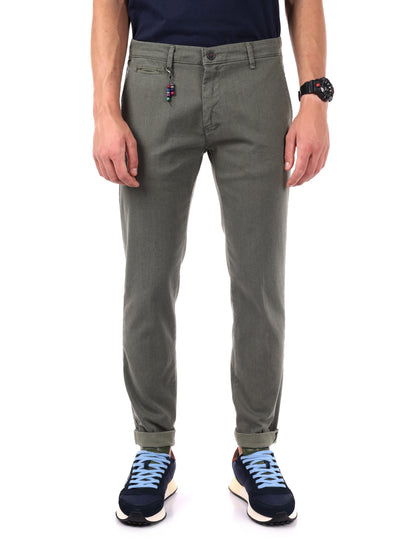 PANTALONE SANDRONE FB DA UOMO SALVIA