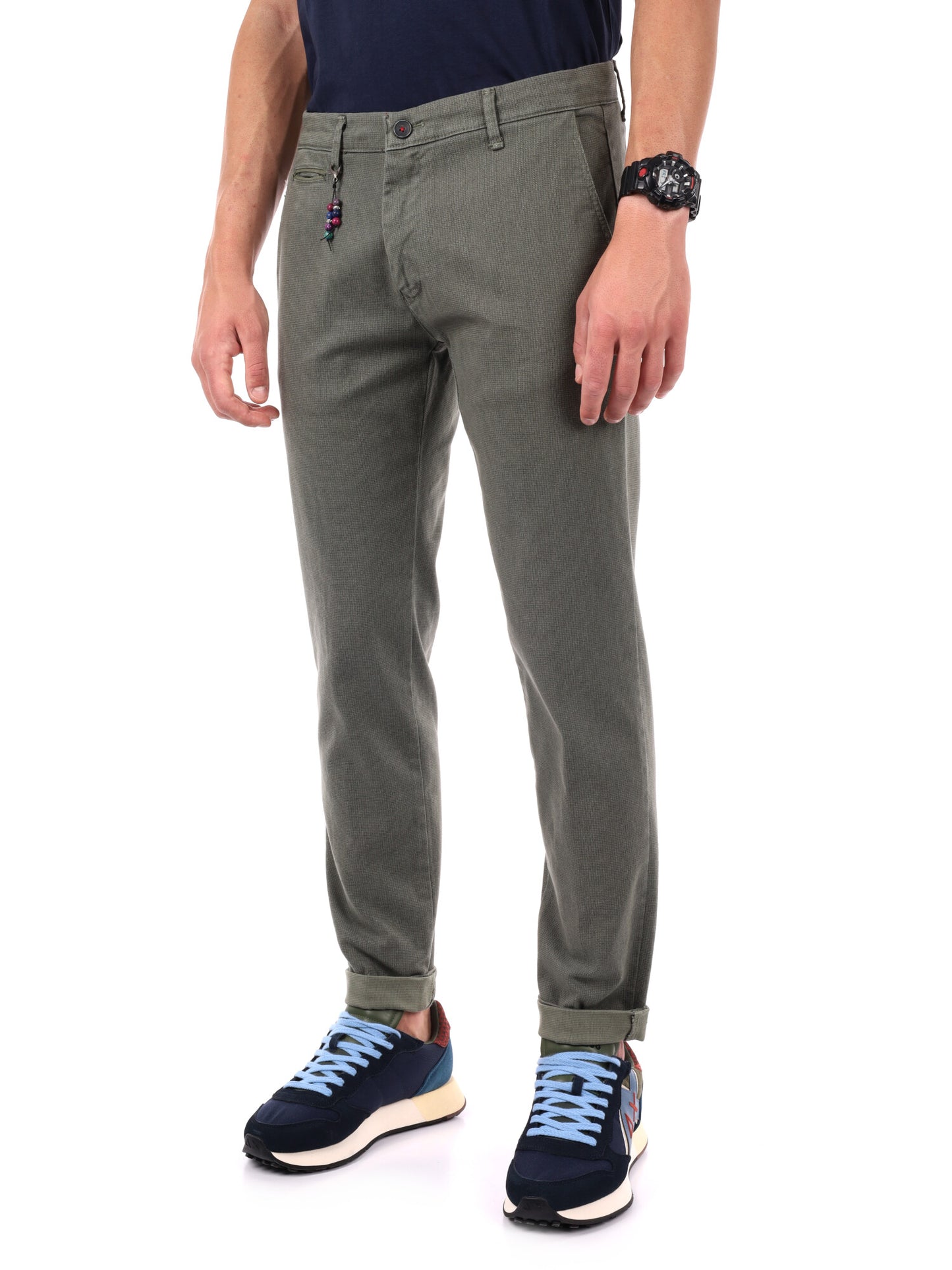 PANTALONE SANDRONE FB DA UOMO SALVIA
