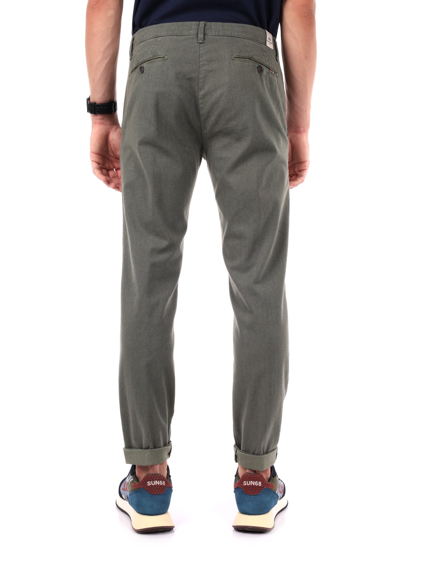 PANTALONE SANDRONE FB DA UOMO SALVIA