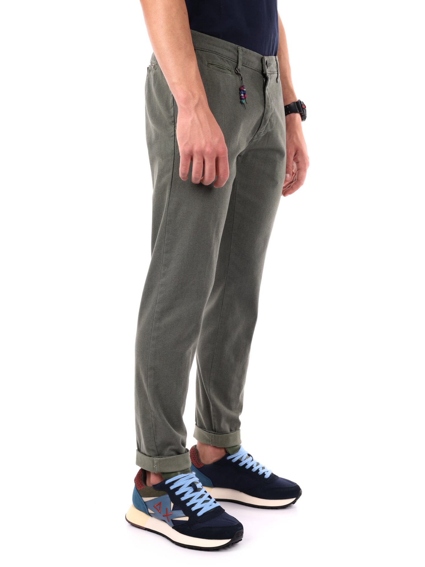 PANTALONE SANDRONE FB DA UOMO SALVIA