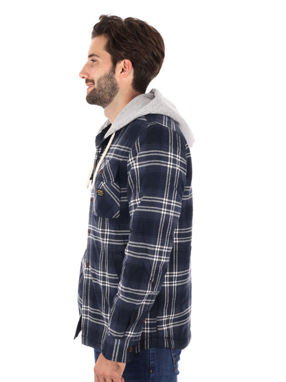 GIUBBINO SURPLUS CON CAPPUCCIO SUPERDRY DA UOMO BLU