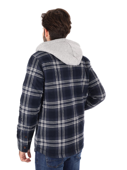 GIUBBINO SURPLUS CON CAPPUCCIO SUPERDRY DA UOMO BLU