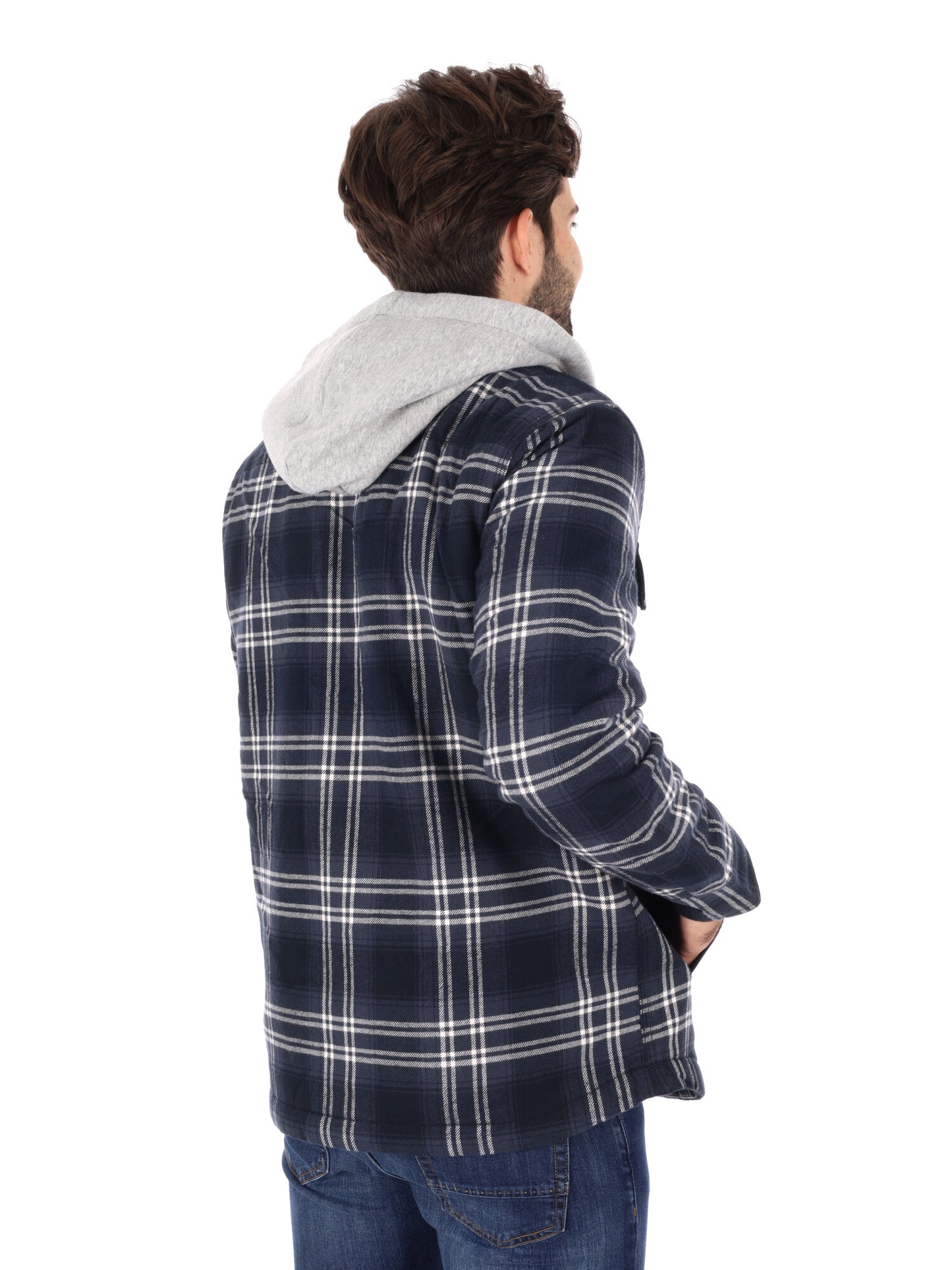 GIUBBINO SURPLUS CON CAPPUCCIO SUPERDRY DA UOMO BLU