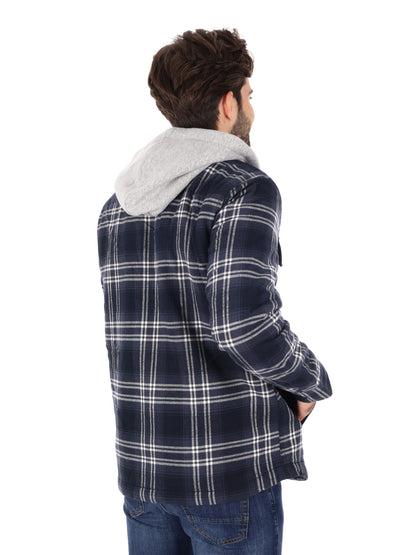 GIUBBINO SURPLUS CON CAPPUCCIO SUPERDRY DA UOMO BLU