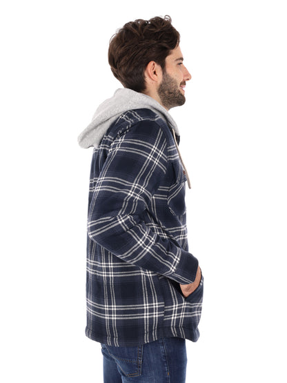 GIUBBINO SURPLUS CON CAPPUCCIO SUPERDRY DA UOMO BLU