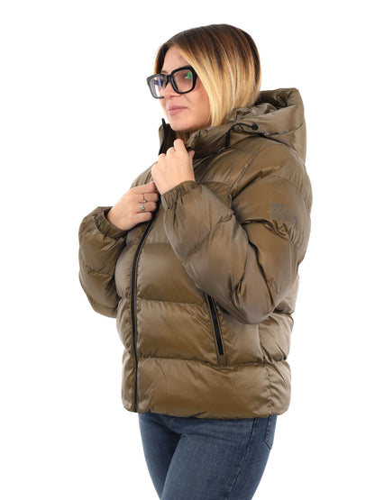 GIUBBINO BOMBER SPORT SUPERDRY DA DONNA VERDE