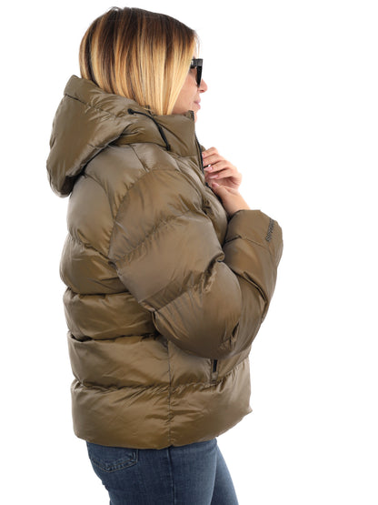 GIUBBINO BOMBER SPORT SUPERDRY DA DONNA VERDE