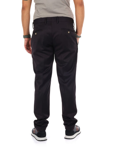 Fb Senator 59, pantalone elegante da uomo marrone