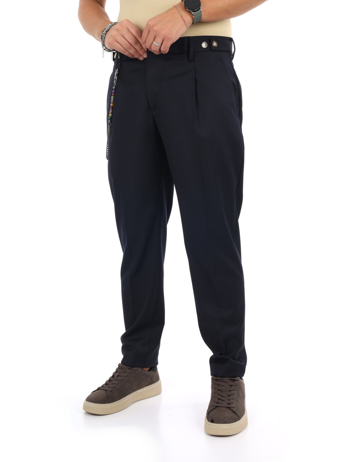 Fb Senator 89, pantalone da uomo blu