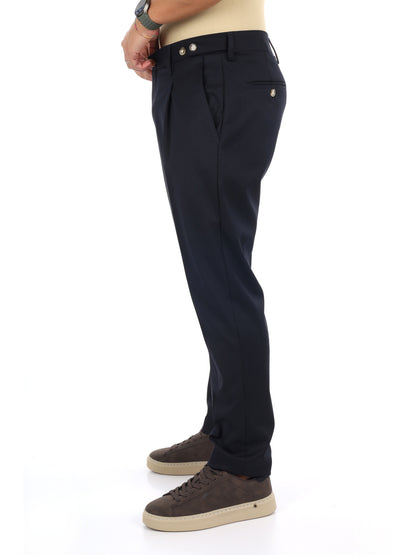Fb Senator 89, pantalone da uomo blu