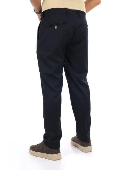 Fb Senator 89, pantalone da uomo blu