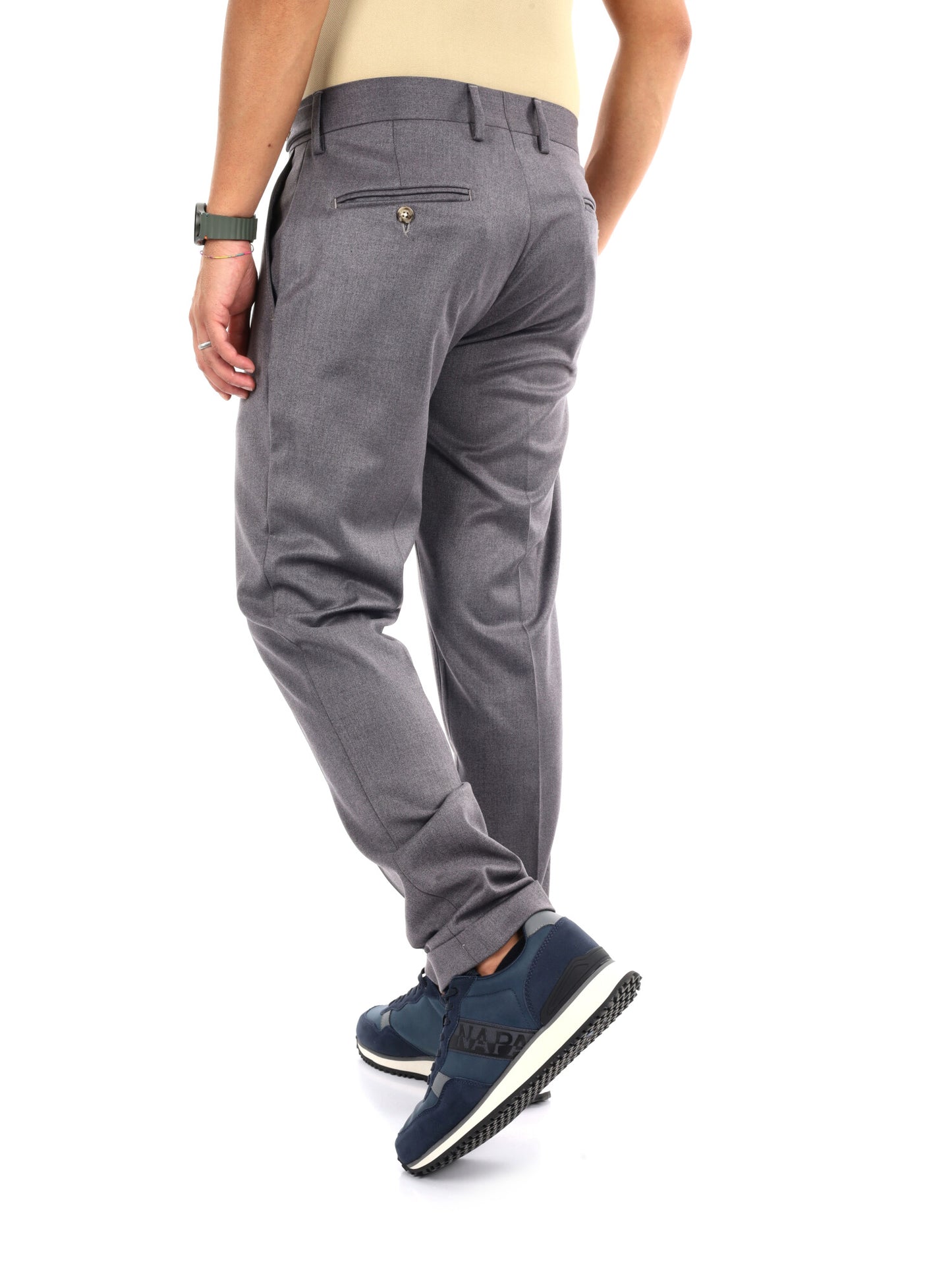 Fb Senator 90, pantalone da uomo grigio