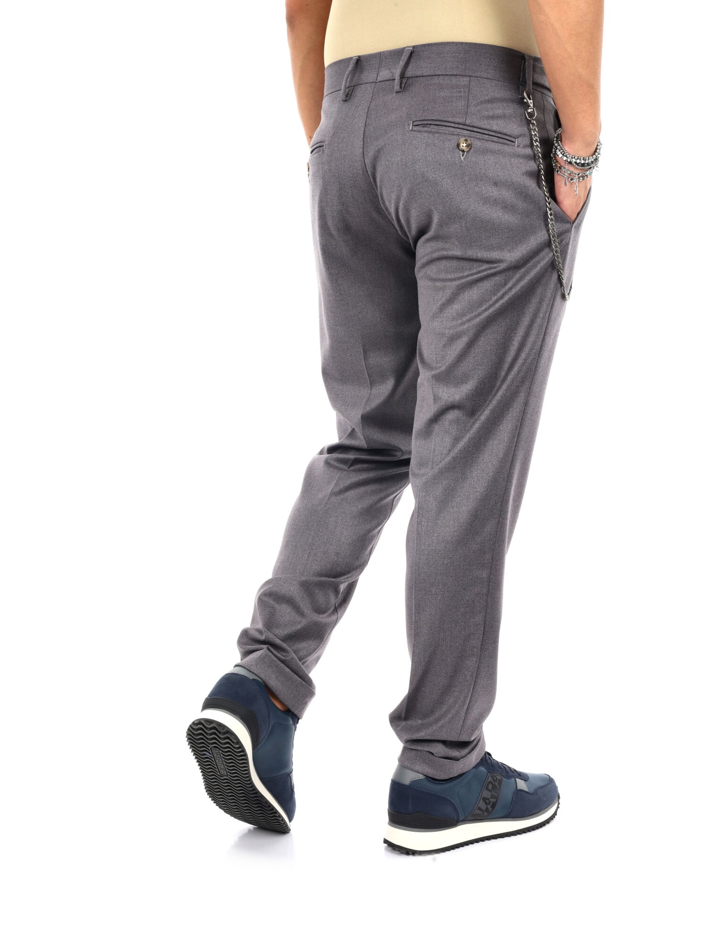 Fb Senator 90, pantalone da uomo grigio