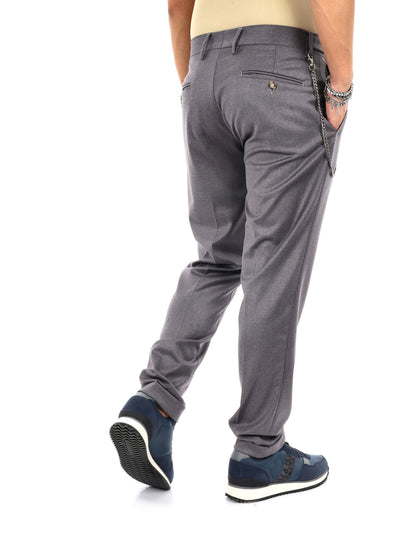 Fb Senator 90, pantalone da uomo grigio
