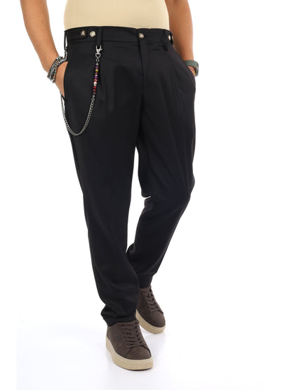Fb Senator 99, pantalone da uomo nero