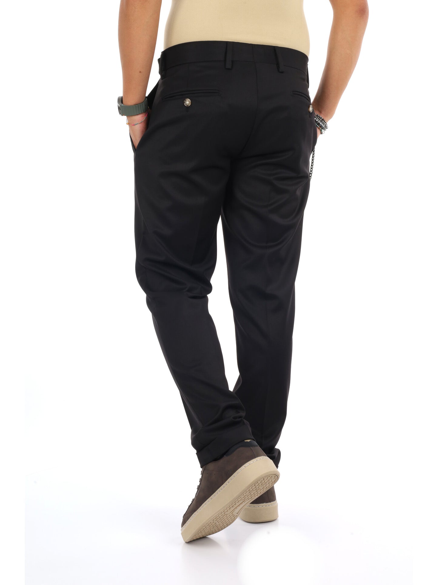 Fb Senator 99, pantalone da uomo nero