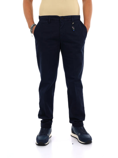 Fb Seven Blu, pantalone da uomo blu