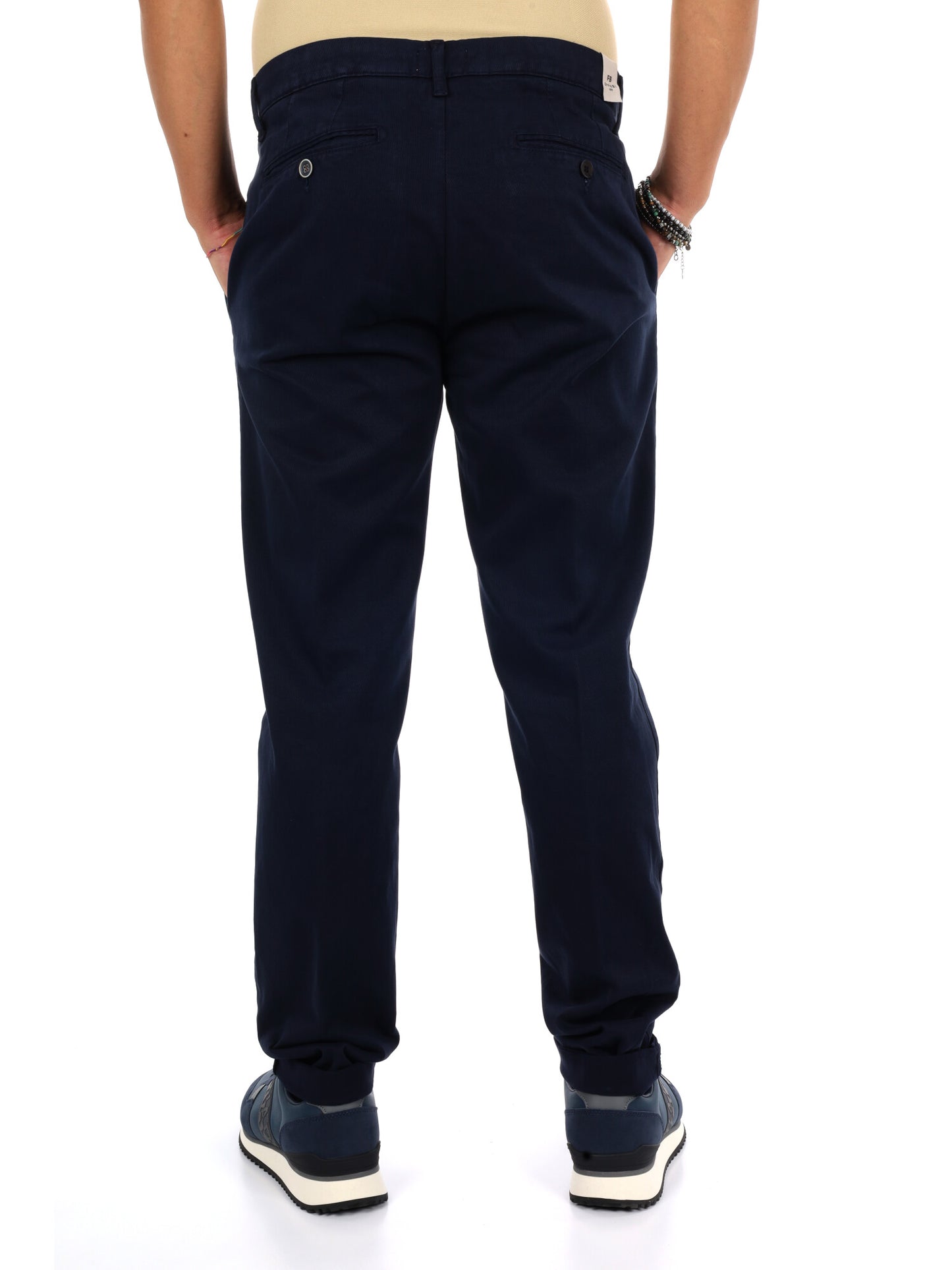 Fb Seven Blu, pantalone da uomo blu