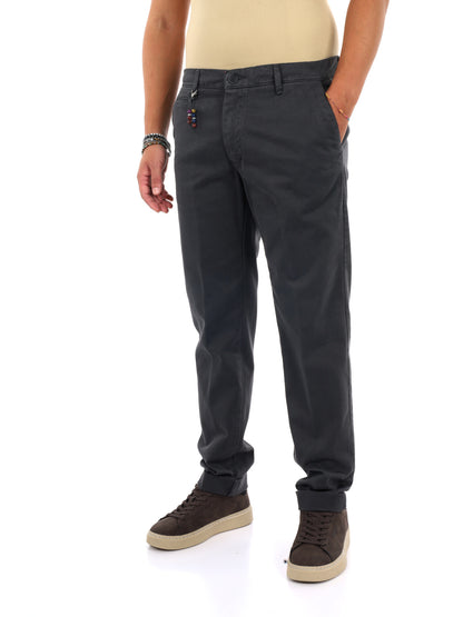 Fb Seven Ferro, pantalone da uomo grigio
