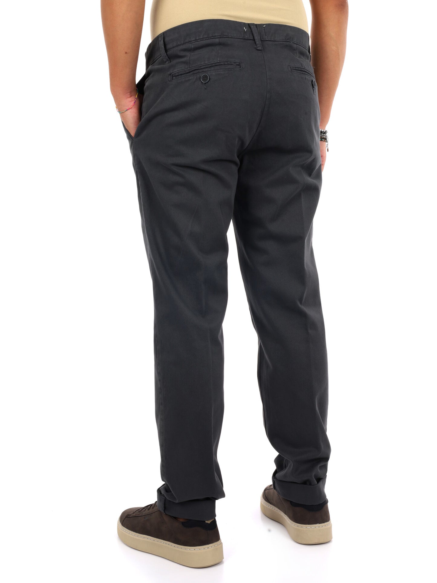 Fb Seven Ferro, pantalone da uomo grigio